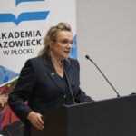 Agnieszka Sulkowska, Dyrektor MWOMP przemawiająca do uczestników